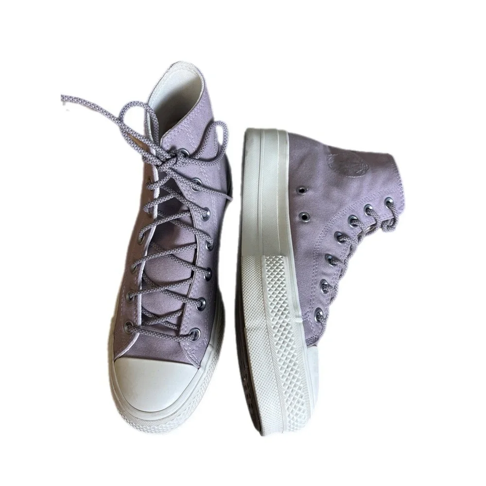 Converse Chuck Taylor AS Platform Canvas‎ Shoe Womens Size 9 Lilac  A05014F New